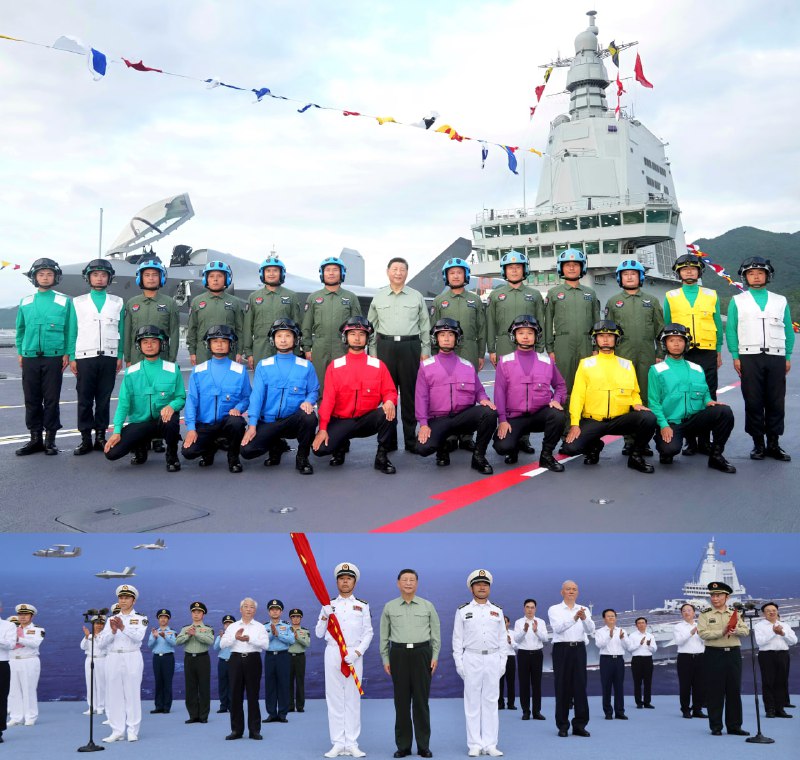 航母福建舰11月5日16:30在三亚举行入列授旗仪式