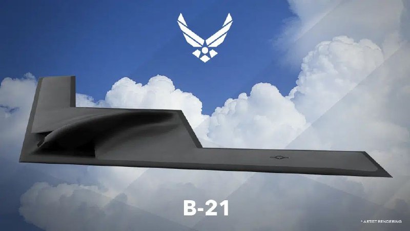 美国公布新型隐形轰炸机B-21
