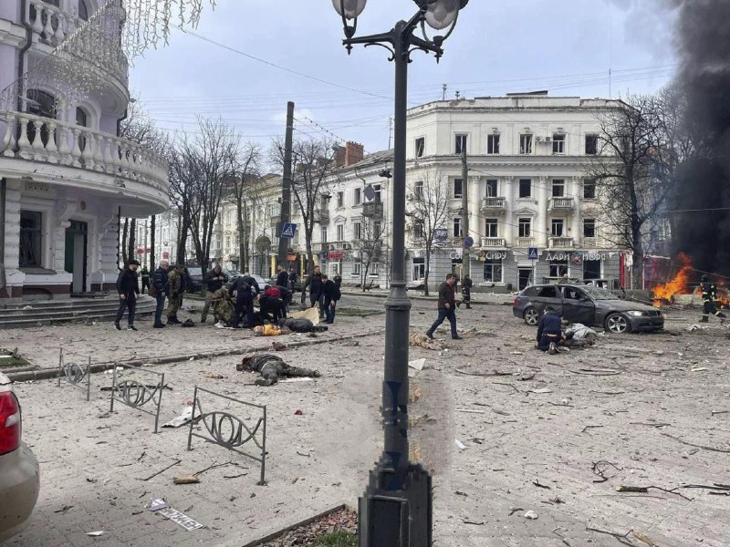 乌克兰苏梅市4月13日上午遭俄罗斯导弹袭击，造成至少32人死亡、84人受伤