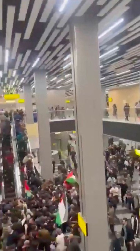 俄罗斯达吉斯坦地区的马哈奇卡拉机场29日晚爆发反犹太骚乱