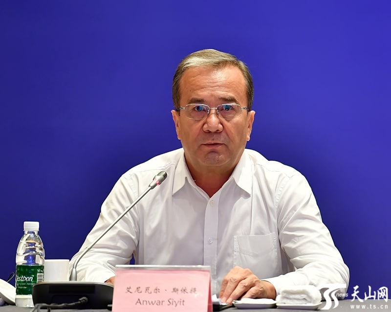 新疆司法厅长艾尼瓦尔·斯依提涉嫌严重违纪违法主动投案，现正接受自治区纪委监委审查调查